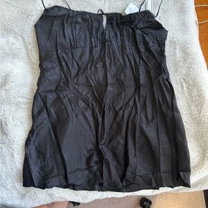 PINK Victoria's Secret Black Sleep Dress